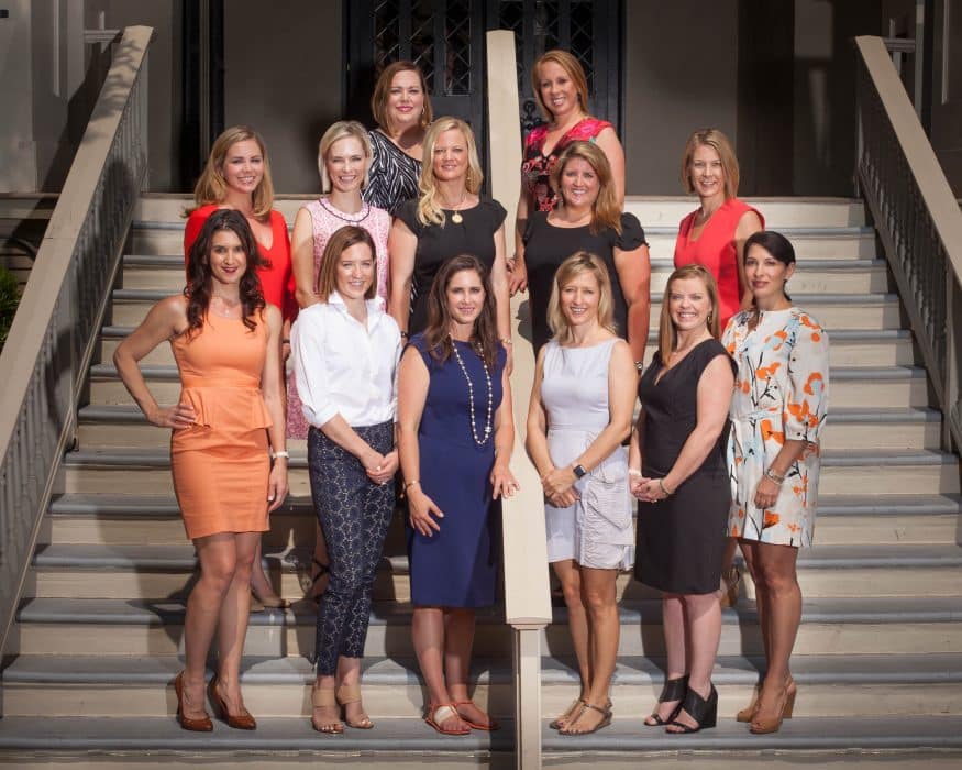 Texas Biomedical Forum New Trustees for 2016-17 Top Row, Left to Right: Heather de Rojas; Stephanie Dick. Middle Row, Left to Right: Hayley Conger; Emilie Petty; Kim Johnson; Carey Hildebrand; Brooke Meabon. Bottom Row, Left to Right: Sarah Trampota; Mallory Moorman; Amelita Mauze; Amy Maverick; Kelly Wade Fry; Audra Kerr