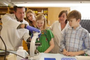 Azar family with scientists in Genetics