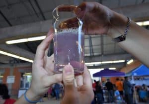 Girl's hands at Girls Inc. event