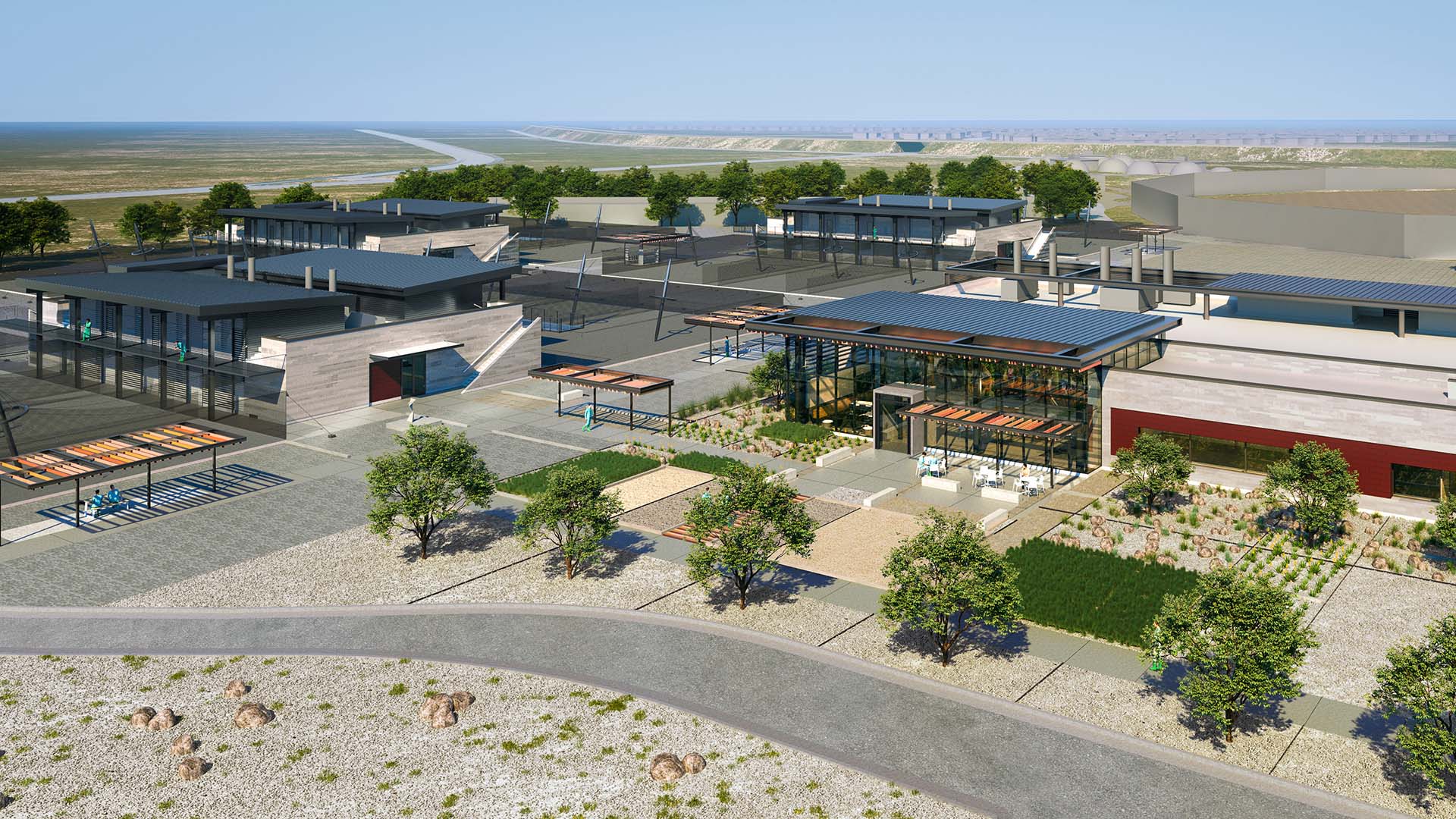 Animal Care Complex rendering