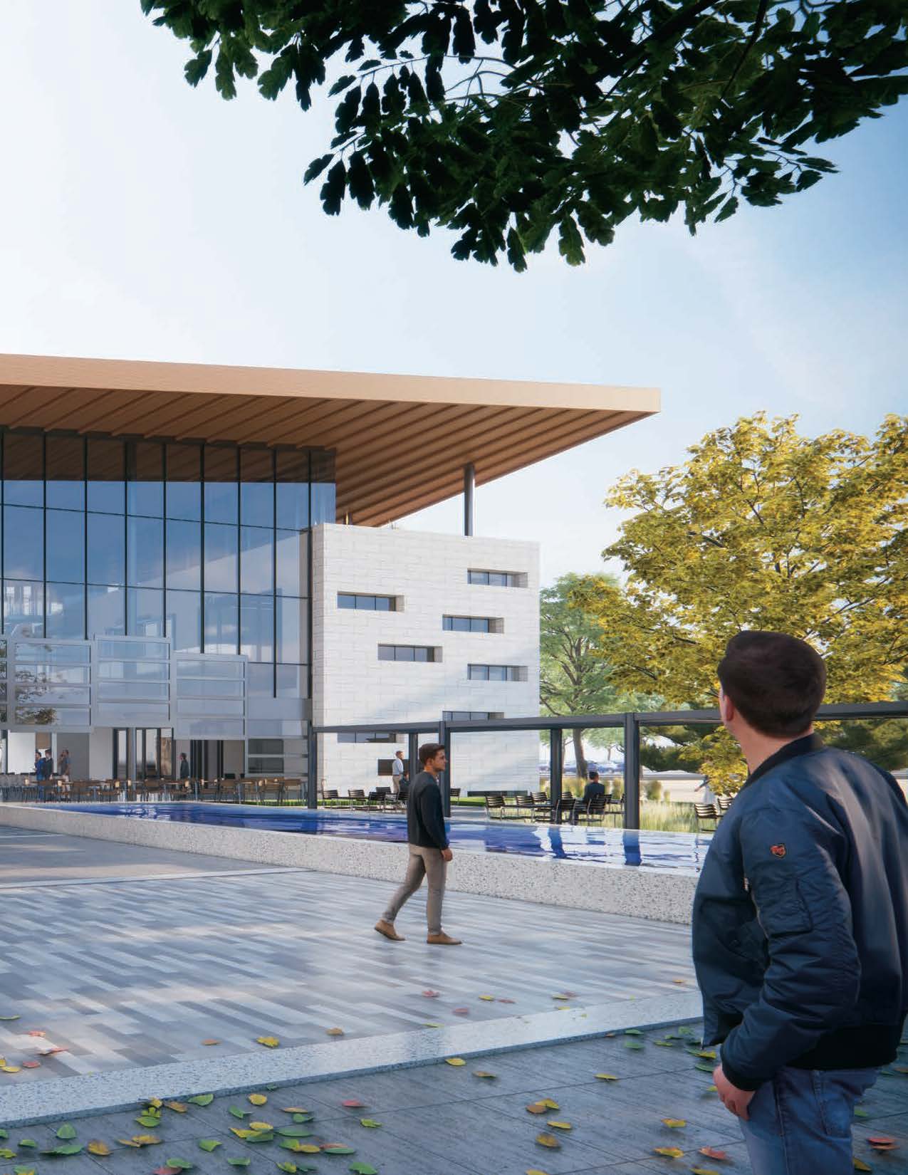 Texas Biomed Global Center for Bioscience rendering